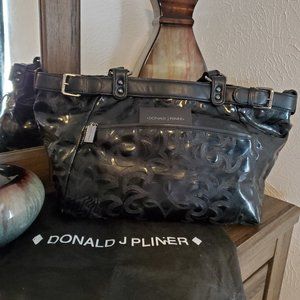 Donald Pliner Leather Tote